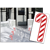 Printable - Candy Cane Template - Fellowes®